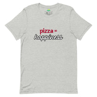Load image into Gallery viewer, Pizza = happiness T-shirt

