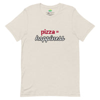 Load image into Gallery viewer, Pizza = happiness T-shirt
