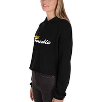 Load image into Gallery viewer, Foodie Royalty Crop Hoodie
