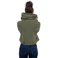 Load image into Gallery viewer, Foodie Royalty Crop Hoodie
