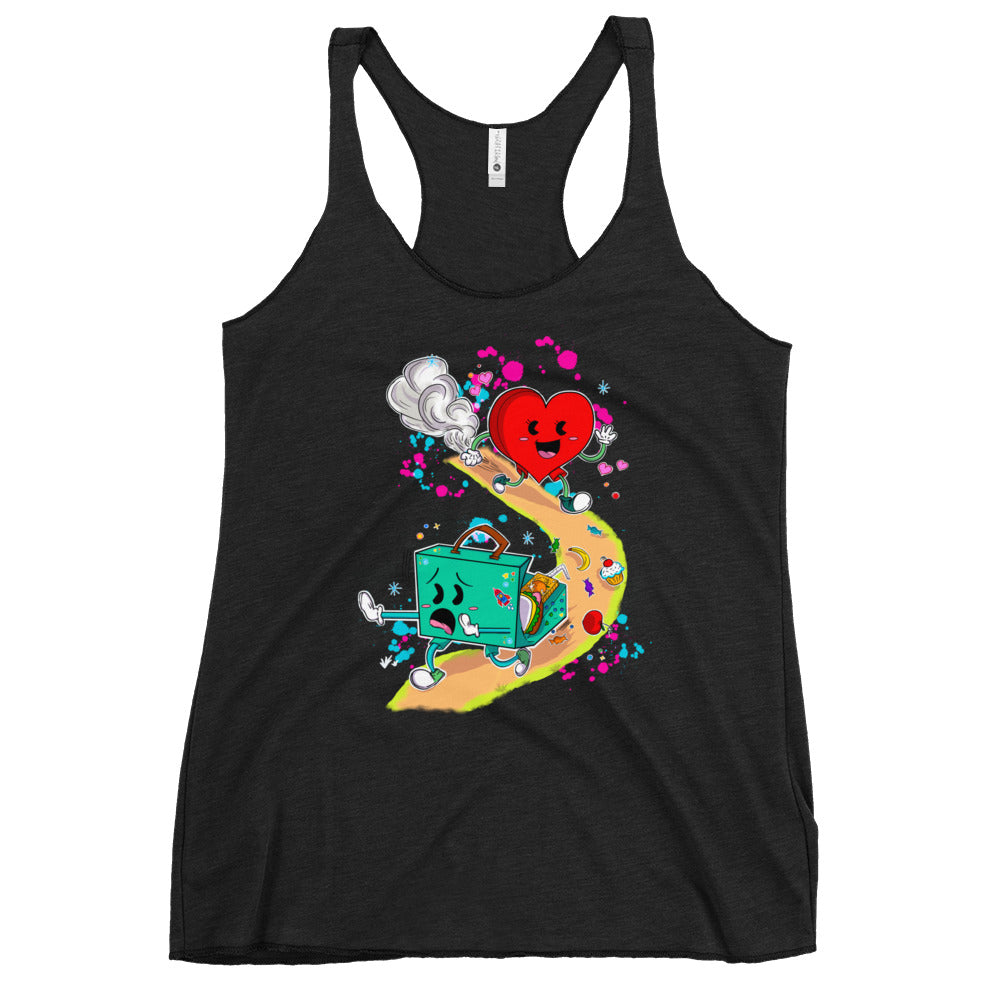 The Heart Knows What it Wants Women's Racerback Tank