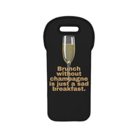 Load image into Gallery viewer, Brunch Without Champagne Wine Tote Bag
