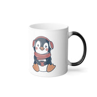 Load image into Gallery viewer, Hot Chocolate Ready Color Morphing Mug

