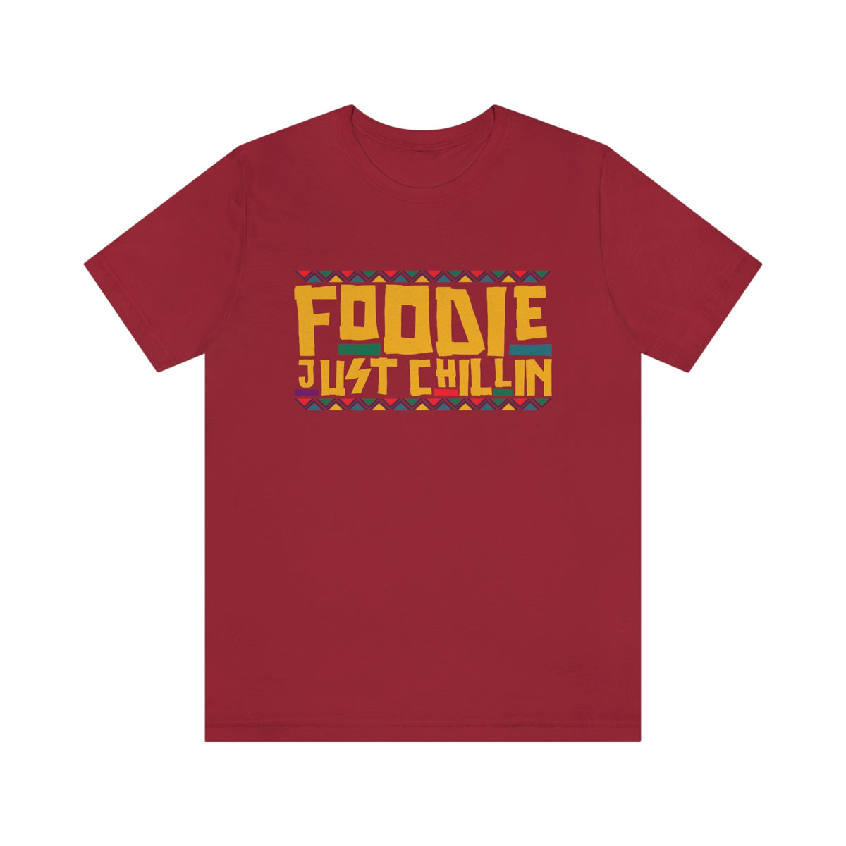 Foodie Just Chillin' Jersey Short Sleeve Tee