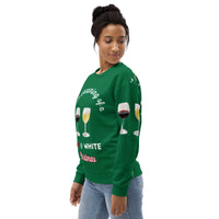 Load image into Gallery viewer, I&#39;m Dreaming of Red &amp; White Christmas ...Ugly Sweatshirt - Christmas Green

