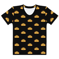 Load image into Gallery viewer, It&#39;s Raining Tacos Loungewear T-shirt- Black
