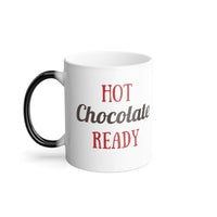 Load image into Gallery viewer, Hot Chocolate Ready Color Morphing Mug
