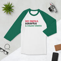 Load image into Gallery viewer, RYS Special Edition Juneteenth ¾ Raglan Sleeve Shirt
