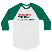 Load image into Gallery viewer, RYS Special Edition Juneteenth ¾ Raglan Sleeve Shirt
