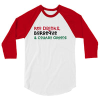 Load image into Gallery viewer, RYS Special Edition Juneteenth ¾ Raglan Sleeve Shirt
