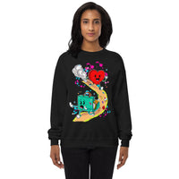 Load image into Gallery viewer, The Heart Knows what it Wants Fleece Sweatshirt
