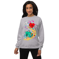 Load image into Gallery viewer, The Heart Knows what it Wants Fleece Sweatshirt
