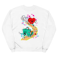 Load image into Gallery viewer, The Heart Knows what it Wants Fleece Sweatshirt
