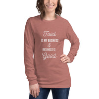 Load image into Gallery viewer, Food is My Business Long Sleeve Shirt
