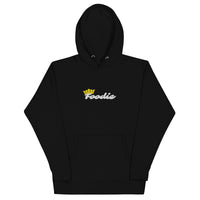 Load image into Gallery viewer, Foodie Royalty (Large Font) Embroidery Hoodie
