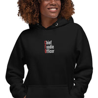 Load image into Gallery viewer, Chief Foodie Officer Embroidered Hoodie
