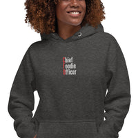 Load image into Gallery viewer, Chief Foodie Officer Embroidered Hoodie
