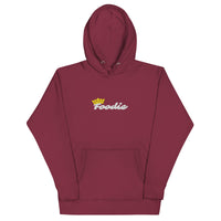 Load image into Gallery viewer, Foodie Royalty (Large Font) Embroidery Hoodie
