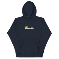 Load image into Gallery viewer, Foodie Royalty (Large Font) Embroidery Hoodie
