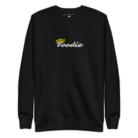 Load image into Gallery viewer, Foodie Royalty (Large Font) Embroidery Sweatshirt
