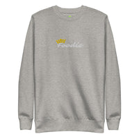 Load image into Gallery viewer, Foodie Royalty (Large Font) Embroidery Sweatshirt
