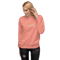 Load image into Gallery viewer, Foodie Royalty (Large Font) Embroidery Sweatshirt
