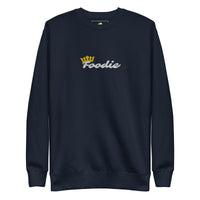 Load image into Gallery viewer, Foodie Royalty (Large Font) Embroidery Sweatshirt
