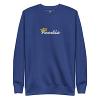 Load image into Gallery viewer, Foodie Royalty (Large Font) Embroidery Sweatshirt
