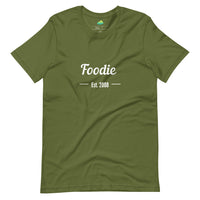 Load image into Gallery viewer, Foodie Est. 2008 Short-Sleeve T-Shirt
