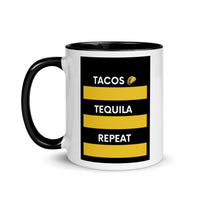 Load image into Gallery viewer, Tacos, Tequila, Repeat Mug
