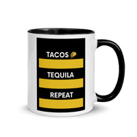 Load image into Gallery viewer, Tacos, Tequila, Repeat Mug
